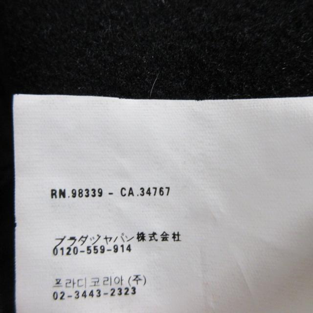 miumiu(ミュウミュウ)のミュウミュウ コート サイズ40 M - 黒 レディースのジャケット/アウター(その他)の商品写真