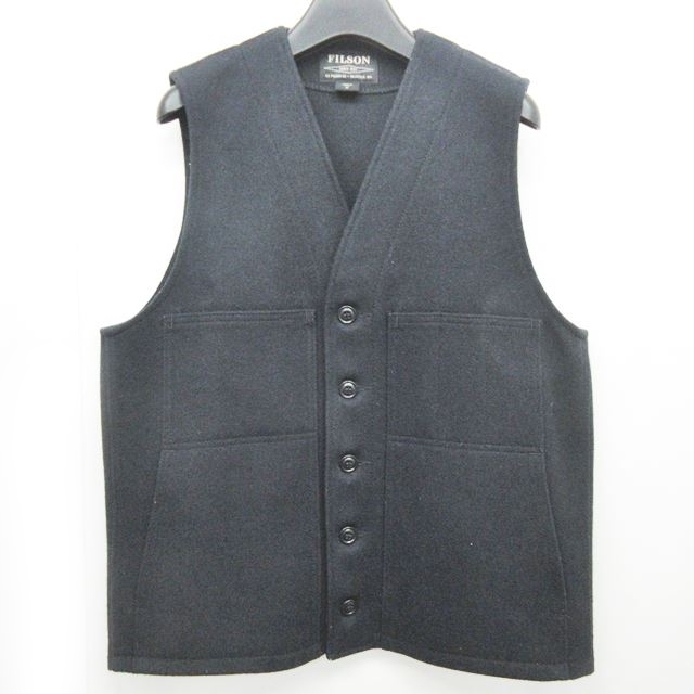 FILSON(フィルソン)のフィルソン 近年モデル MACKINAW WOOL VEST ベスト ウール M メンズのトップス(ベスト)の商品写真