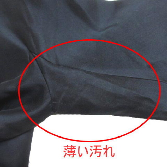ADORE(アドーア)のアドーア ADORE ブラウス プルオーバー 7分袖 七分袖 シルク混 黒  レディースのトップス(シャツ/ブラウス(長袖/七分))の商品写真