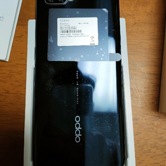 OPPO Reno A 128GB simフリー楽天 ブラック 完全初期化済み OPPO Reno A 128GB simフリー楽天 ブラック 完全初期化済み