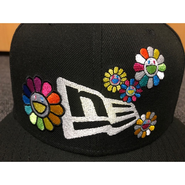 【新品】New Era × 村上隆 59FIFTY FLOWERFLAGキャップ