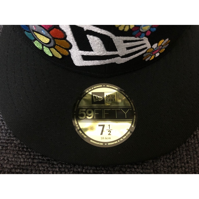 【新品】New Era × 村上隆 59FIFTY FLOWERFLAGキャップ