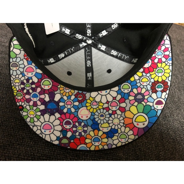 【新品】New Era × 村上隆 59FIFTY FLOWERFLAGキャップ