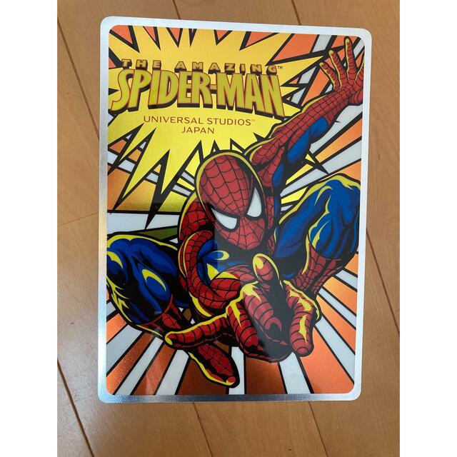 MARVEL(マーベル)のしぐるさん専用　スパイダーマン下敷き エンタメ/ホビーのエンタメ その他(その他)の商品写真