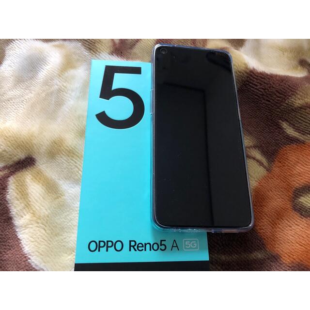 OPPO Reno5 A A101OP アイスブルー - スマートフォン本体