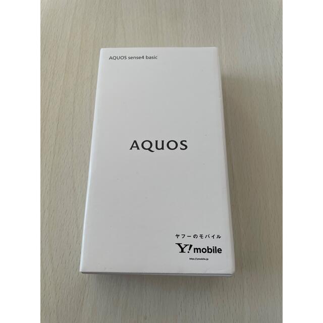 AQUOS sense4 basic Ymobile版SIMフリー ブラック Aブラック情報端末シリーズ
