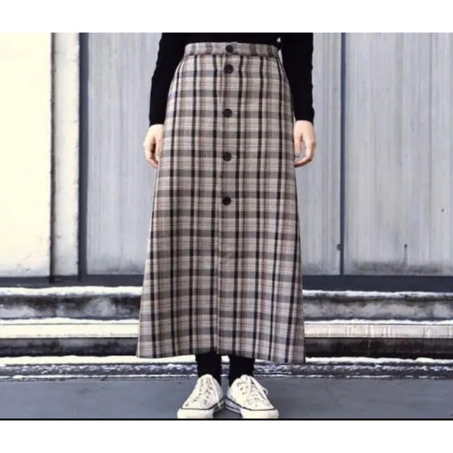 Drawer - オーラリーAURALEEスカート チェックスカートの通販 by shin 