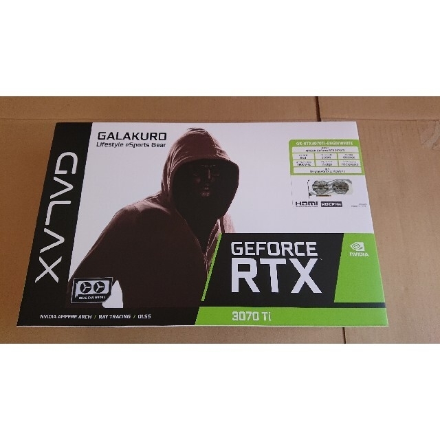 未開封 玄人志向 GK-RTX3070Ti-E8GB/WHITEPC/タブレット