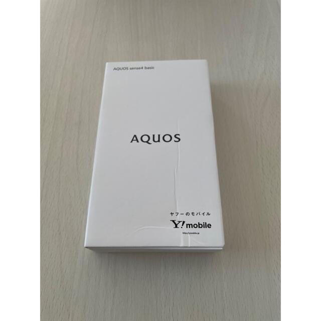 SHARP シャープ AQUOS sense4 basic 64GB ライトカッ-