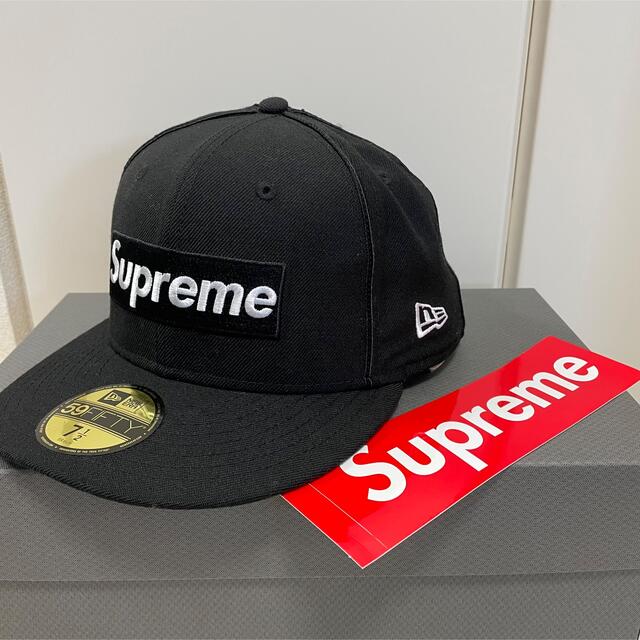 Supreme◆17SS/Box Logo New Era/キャップ/7 1/2キャップ