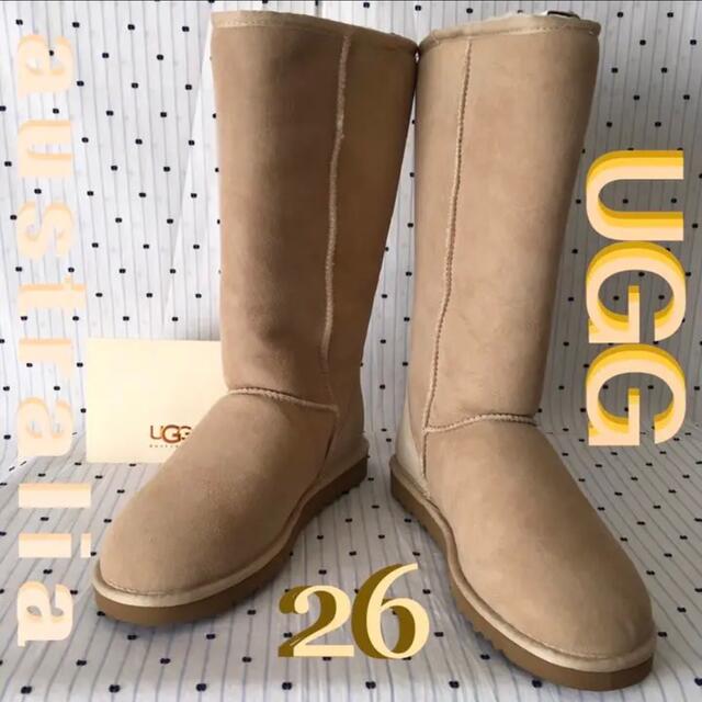 UGGAustralia アグムートンブーツclassicTALL 26cm 『2年保証
