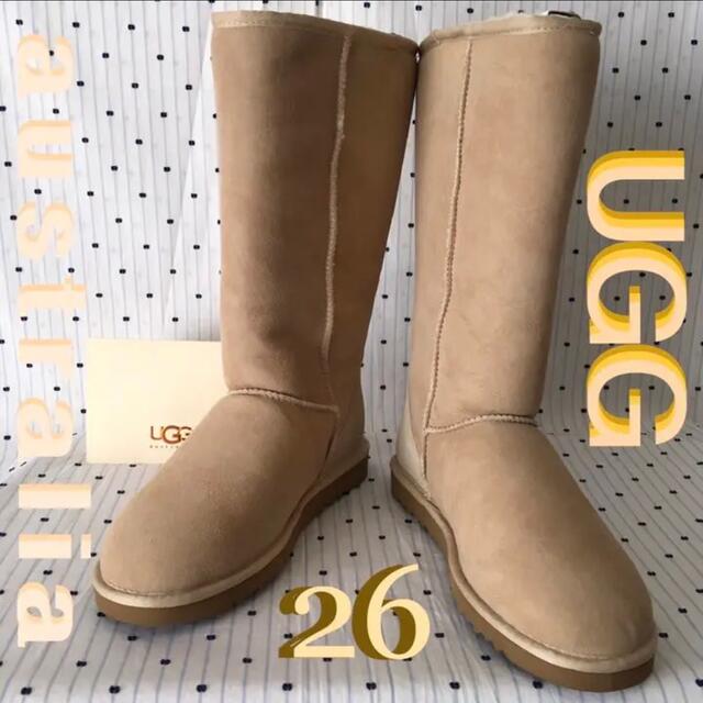 ＵＧＧAustralia アグムートンブーツclassicＴＡＬＬ 26cm 『2年保証