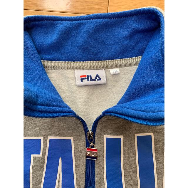 FILA(フィラ)のFILA  トレーナー   130   裏起毛　男の子 キッズ/ベビー/マタニティのキッズ服男の子用(90cm~)(その他)の商品写真