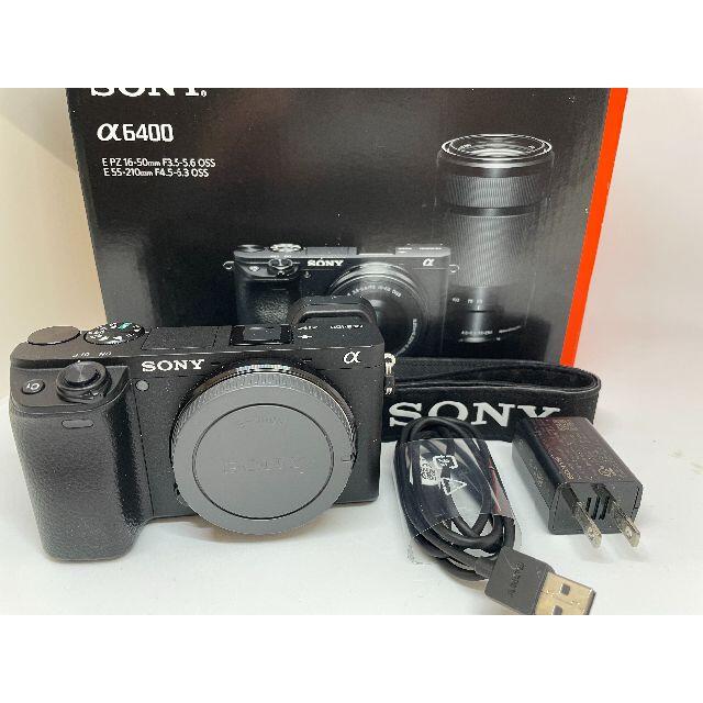 SONY  α6400ボディスマホ/家電/カメラ