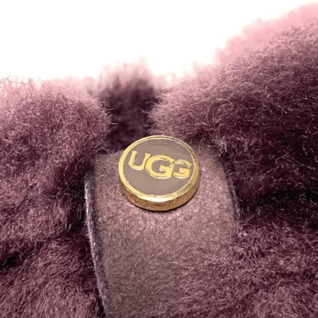 UGG(アグ)のアグ 手袋 レディース - パープル リボン レディースのファッション小物(手袋)の商品写真