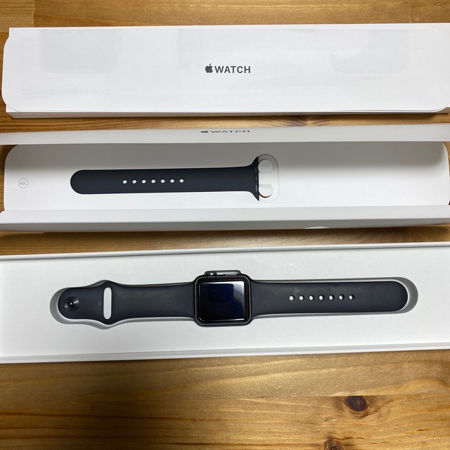 Apple Watch(アップルウォッチ)のApple Watch series3 38mm スマホ/家電/カメラのスマホ/家電/カメラ その他(その他)の商品写真