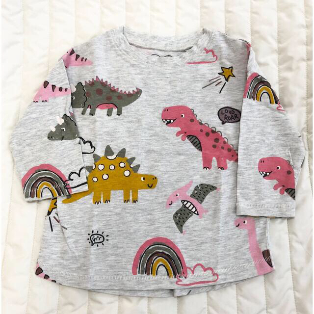 NEXT(ネクスト)のnext 長袖Tシャツ 3枚セット 9-12m  70 80  キッズ/ベビー/マタニティのベビー服(~85cm)(Ｔシャツ)の商品写真