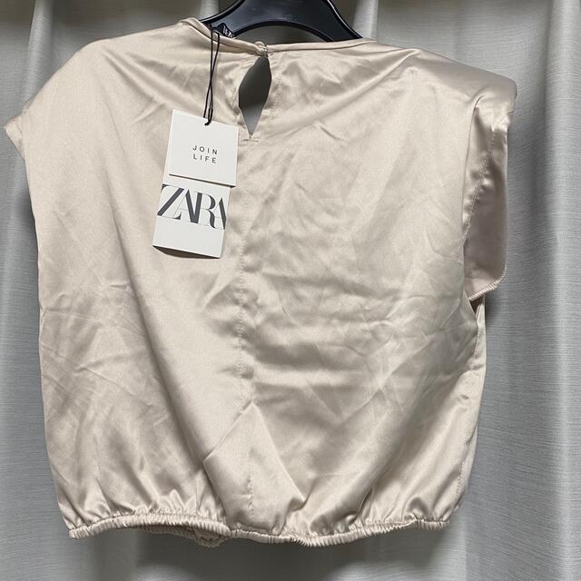 ZARA(ザラ)のZARA タグ付き新品未使用トップス レディースのトップス(Tシャツ(半袖/袖なし))の商品写真