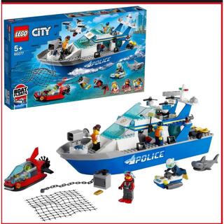 LEGOシティ　ポリスパトロールボート　60277(知育玩具)