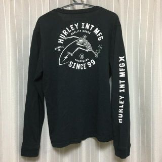 ハーレー(Hurley)のHurley ロングTシャツ 黒 ボーイズサイズ10(Tシャツ/カットソー)