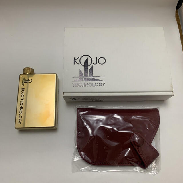 KOJO TECHNOLOGY KM01-BRASS(ケース付)+おまけ - アンプ