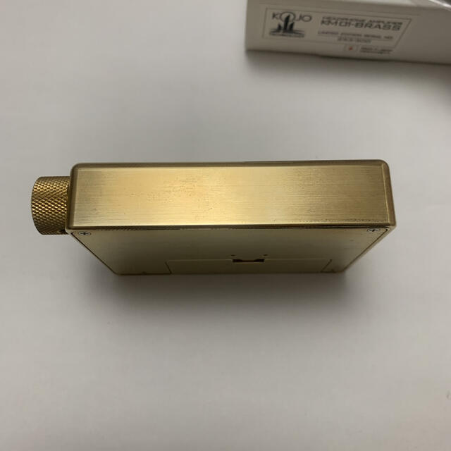 限定品！KOJO KM01-BRASS ポータブルヘッドホンアンプ~おまけ付き-