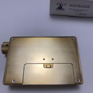 大阪売り出し KOJO TECHNOLOGY KM01-BRASS(ケース付)+おまけ アンプ