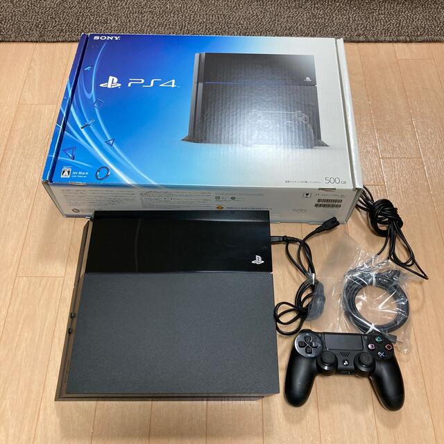 【美品ソフト付き】PlayStation4 本体 CUH-1100AB01