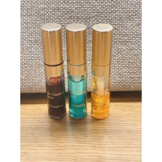 クラランス(CLARINS)のクラランスコンフォートリップオイル　ミニ3点セット(リップグロス)