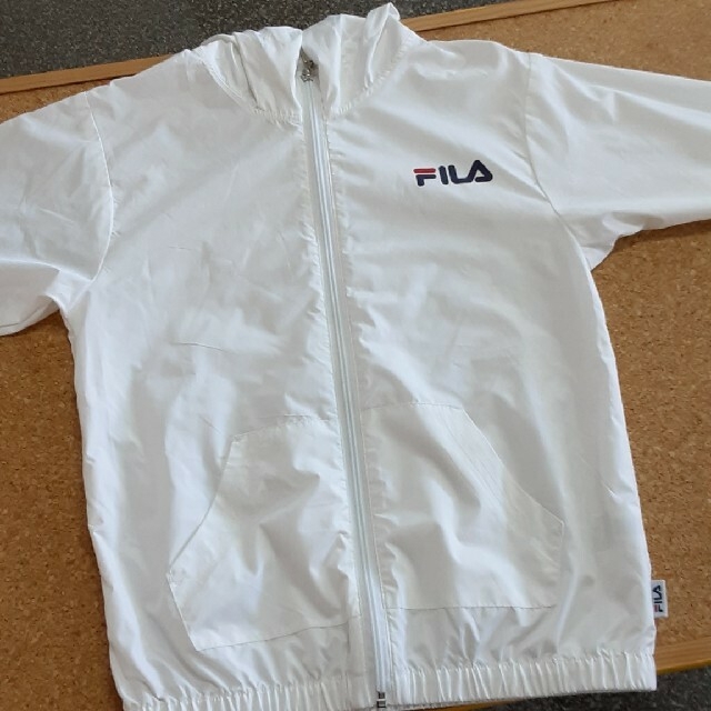 FILA(フィラ)のミルキー様専用！FILA★ナイロンジャンパー150cm キッズ/ベビー/マタニティのキッズ服女の子用(90cm~)(ジャケット/上着)の商品写真