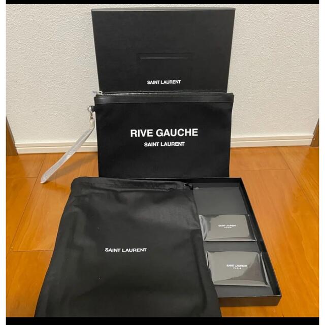 新品　サンローラン パリ　ポーチ　RIVE GAUCHE ZIPPED 1