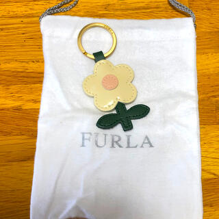フルラ(Furla)のFURLA 革製キーホルダー お花(キーホルダー)