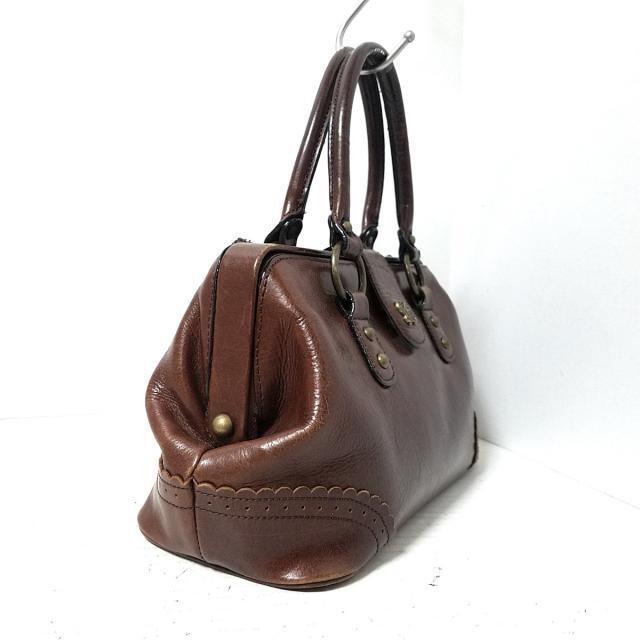 ANNA SUI(アナスイ)のアナスイ ハンドバッグ - ダークブラウン レディースのバッグ(ハンドバッグ)の商品写真