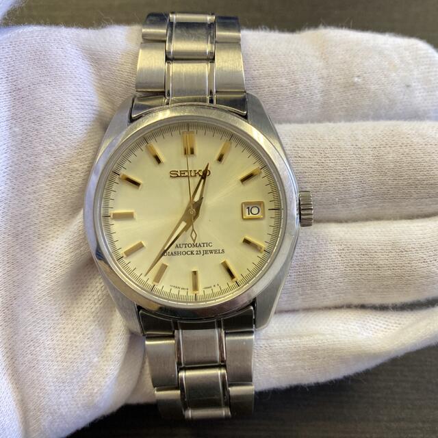 稼働品【SEIKO】セイコー メカニカル 自動巻 メンズ 腕時計 美品