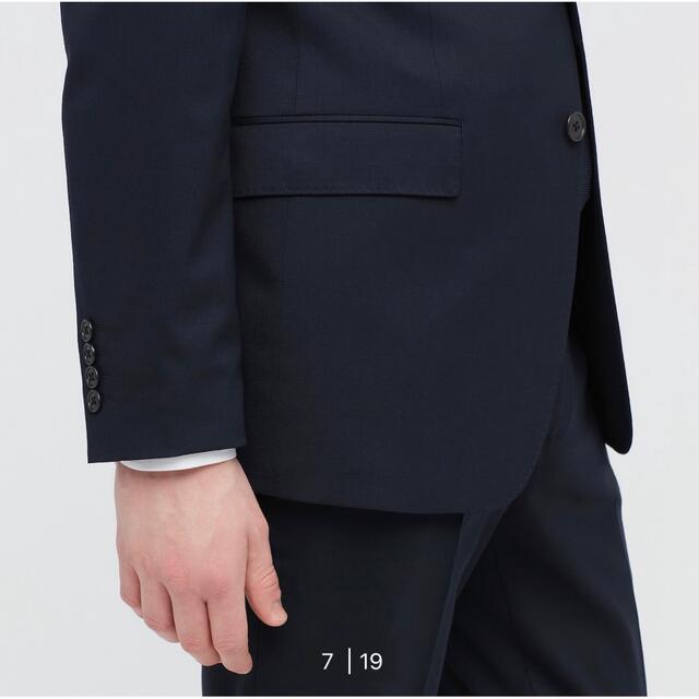UNIQLO - ストレッチウールジャケット(スリムフィット)の通販 by UNIQLO - ストレッチウールジャケット(スリムフィット)の通販 by