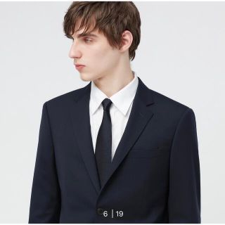 ユニクロ(UNIQLO)のストレッチウールジャケット(スリムフィット)(スーツジャケット)