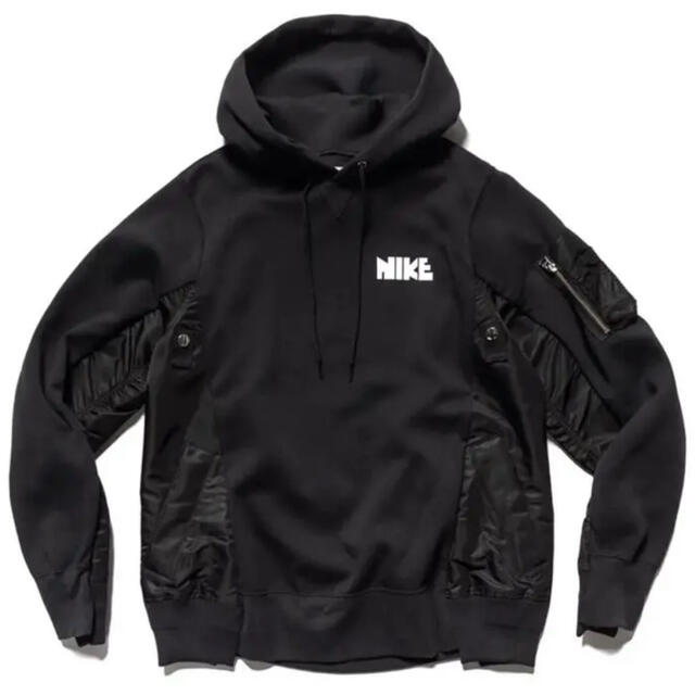 ナイキ NIKE サカイ sacai 未使用 ジャケット パーカー L ブラック