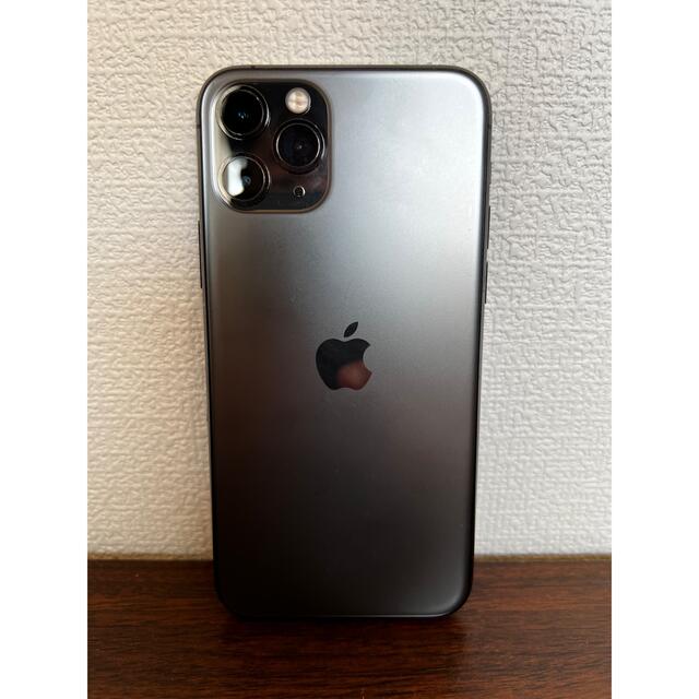 SIMフリーiPhone11pro 64GB スペースグレースマートフォン本体