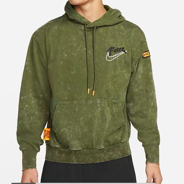 パーカーサイズ 2XL NIKE バスケットボール パーカー オリーブ