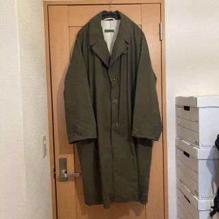 ポールハーデン(Paul Harnden)の21ss casey casey L.WAX MANT BLOM COAT(ステンカラーコート)