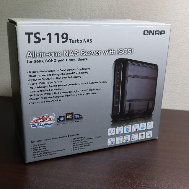 【NAS】QNAP TS-119