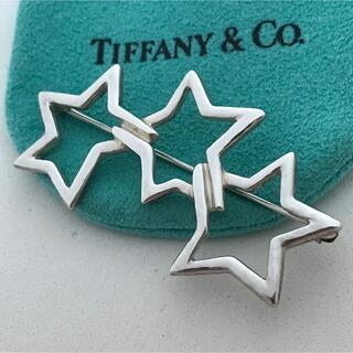 ティファニー(Tiffany & Co.)のTiffany トリプルスターブローチ(ブローチ/コサージュ)