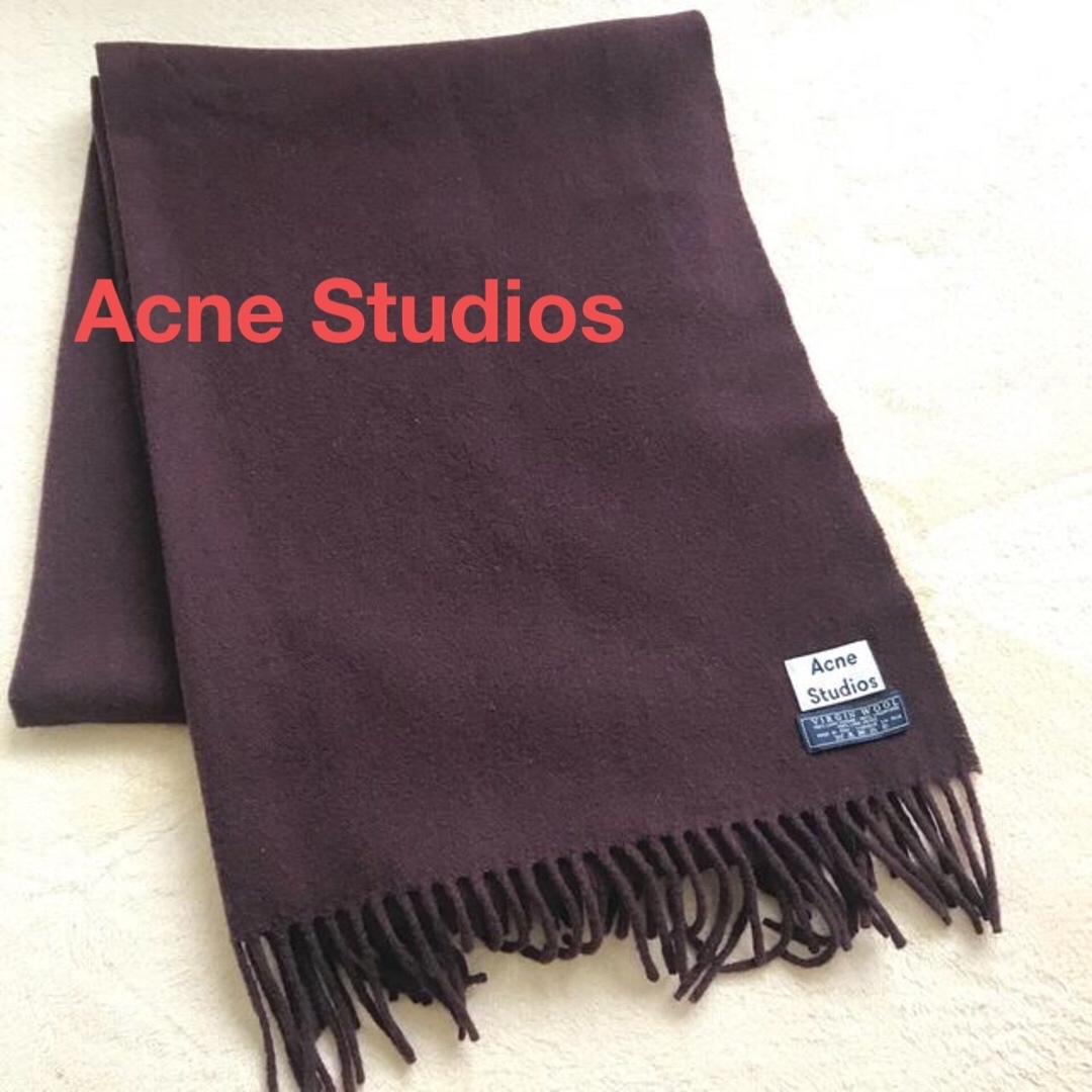 ACNE STUDIOS アクネ ストゥディオズ マフラー 大判 ロングマフラー