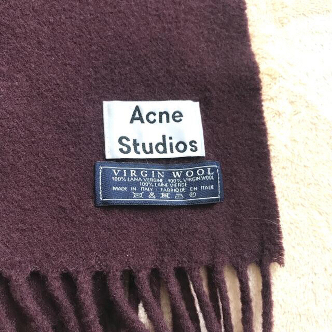 Acne Studios(アクネストゥディオズ)のAcne Studios アクネ ストゥディオズ マフラー 大判 ロングマフラー レディースのファッション小物(マフラー/ショール)の商品写真