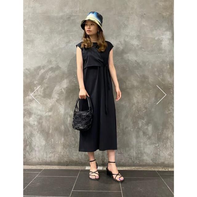 Sly Sly Asymmetry Waist Tie Long ワンピース 黒 スライの通販 By Am スライならラクマ