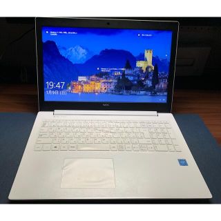 エヌイーシー(NEC)の【美品  最終値下】NEC PC-NS100/K2W-H6(ノートPC)