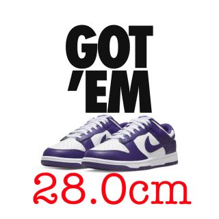 ナイキ(NIKE)のNike Dunk Low Championship Court Purple(スニーカー)