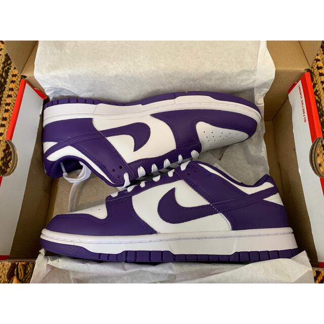 nike sb dunk low court purple 26.0cm 1