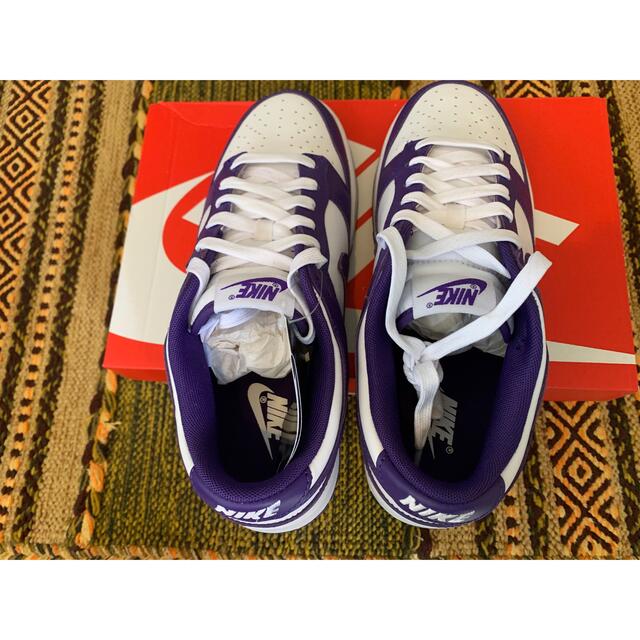 nike sb dunk low court purple 26.0cm 4