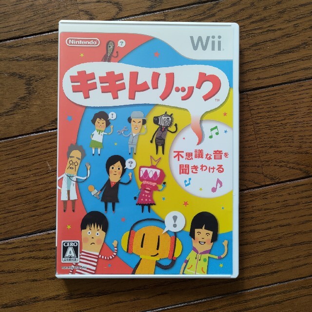 キキトリック Wii エンタメ/ホビーのゲームソフト/ゲーム機本体(家庭用ゲームソフト)の商品写真
